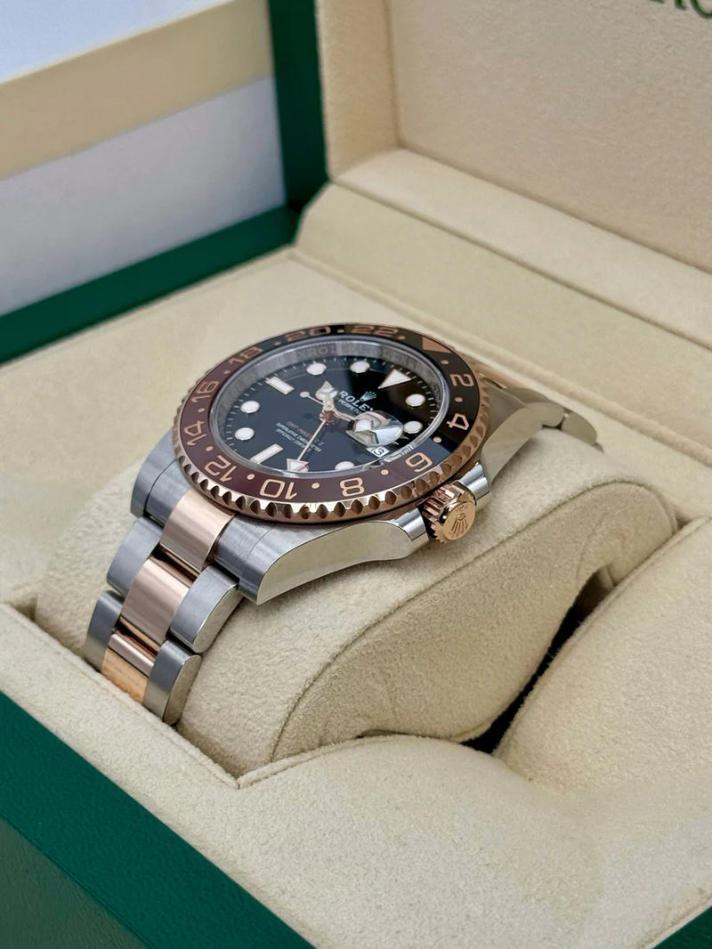 Rolex GMT-Master II Root Beer – Oystersteel & Everose Gold – Black Dial