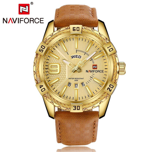 Naviforce Relojes Hombre Sports Luxury Watches for Men Japan Movement Quartz Mens Wrist