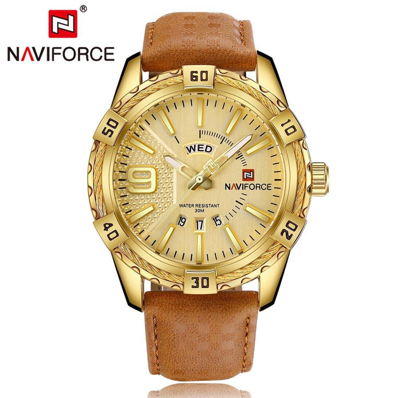 Naviforce Relojes Hombre Sports Luxury Watches for Men Japan Movement Quartz Mens Wrist