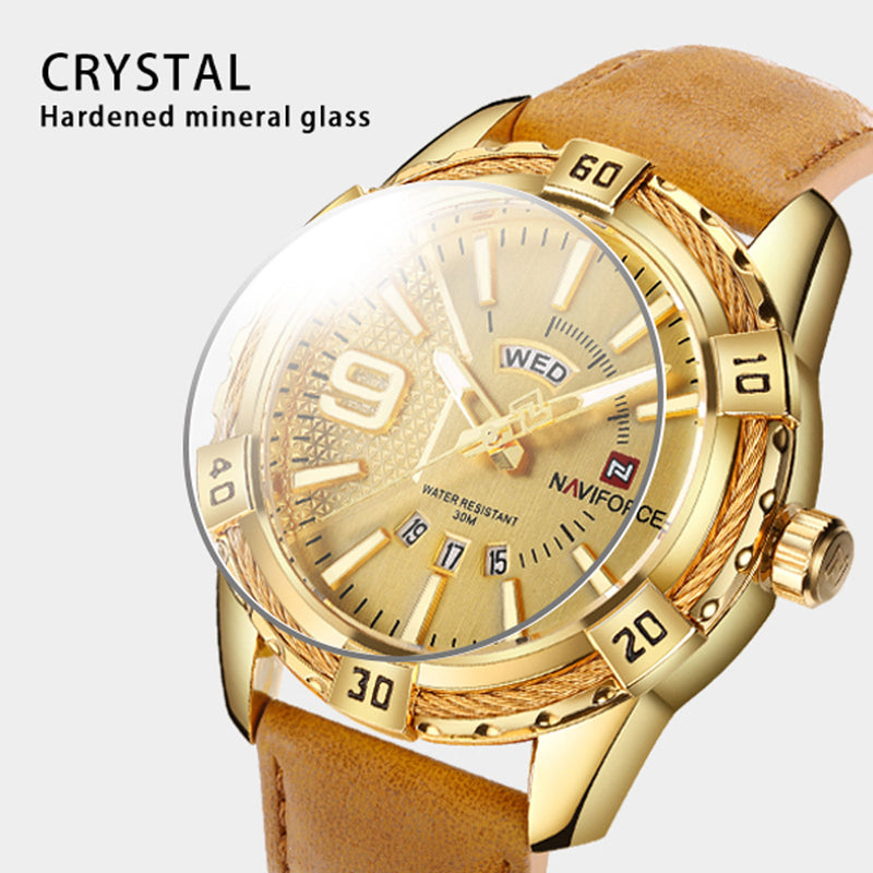 Naviforce Relojes Hombre Sports Luxury Watches for Men Japan Movement Quartz Mens Wrist