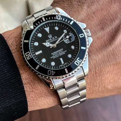Rolex Submariner Date 40mm Black Dial Stainless Steel Men’s Luxury Dive Watch