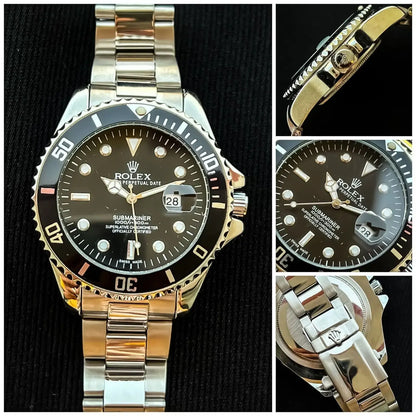 Rolex Submariner Date 40mm Black Dial Stainless Steel Men’s Luxury Dive Watch